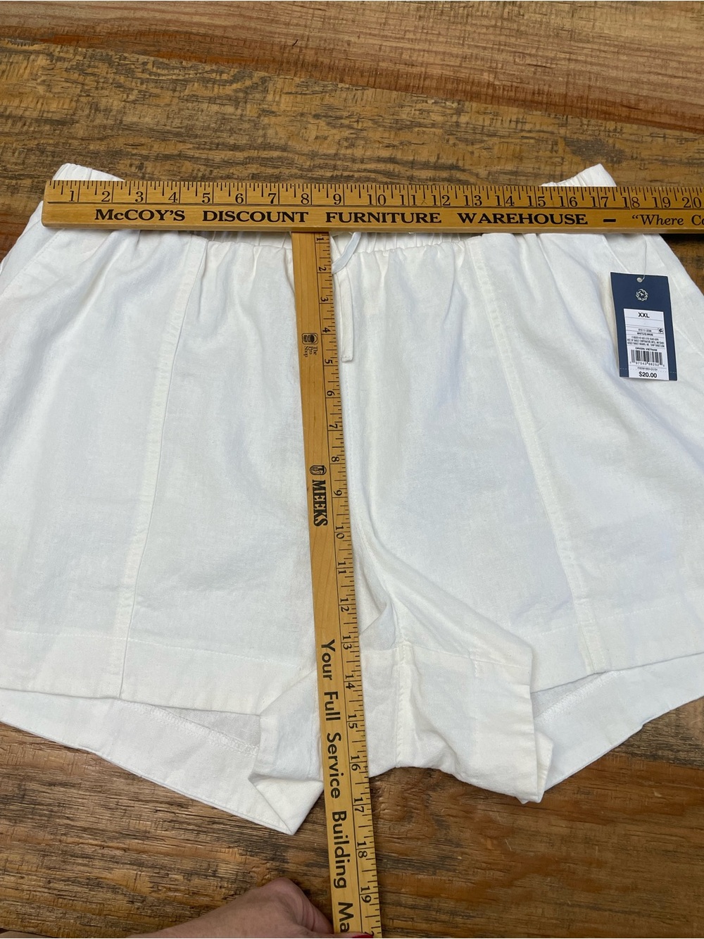 NWT Universal Thread Womens XXL linen shorts resort beach coastal - Picture 6 of 8